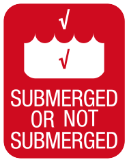 SUBMERGED OR NOT SUBMERGED